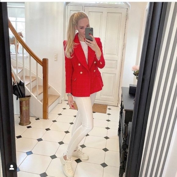 Zara Tweed Blazer - Picture 13 of 16